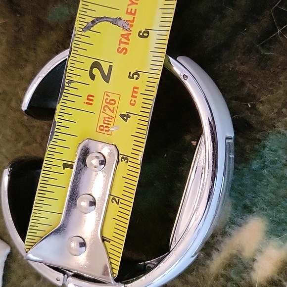 Original white metal bangle clasp watch - Picture 6 of 8